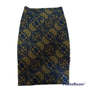 LuLaRoe Geometric Pencil Skirt Size Small